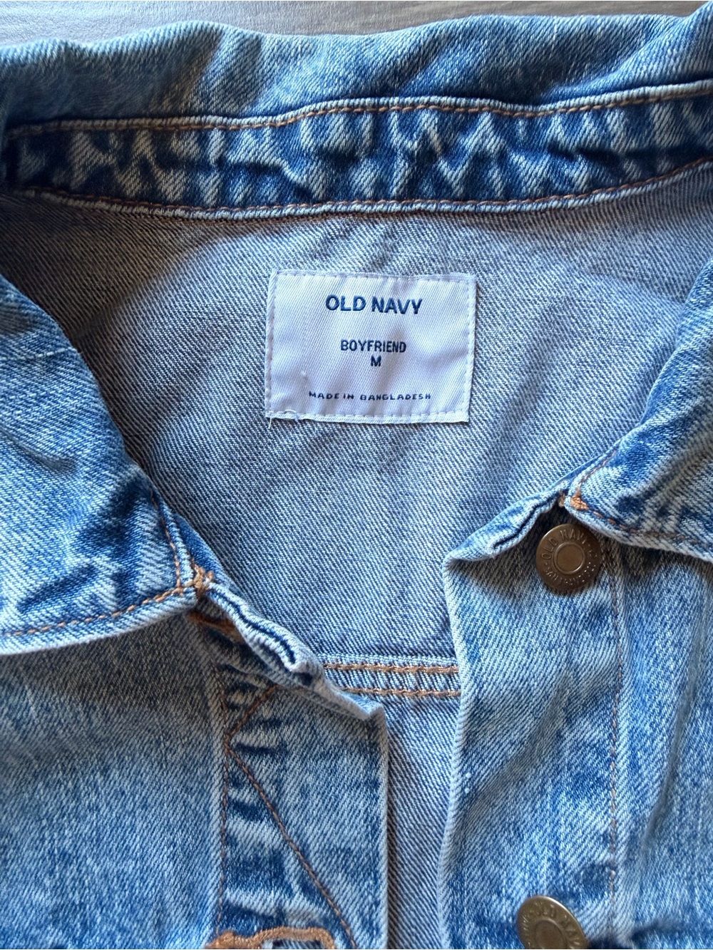 OLD NAVY WOMENS JEAN JACKET - Picture 3 of 9